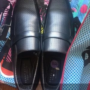 Black Perry Ellis Dress Shoe
